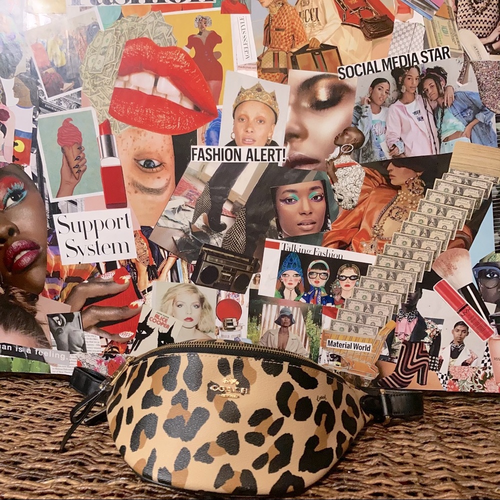 Authentic Coach belt bag